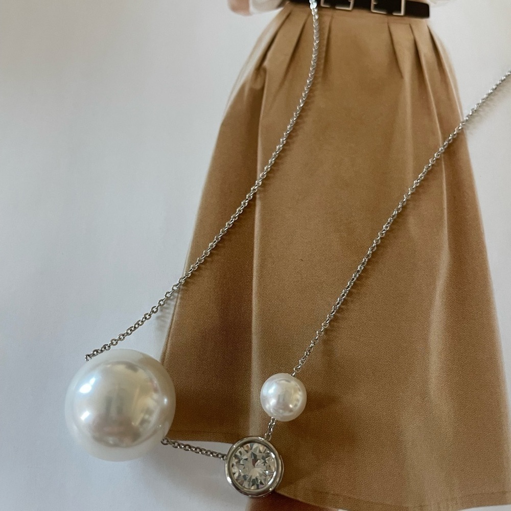 Pearl & Stone necklace - Picture 4 of 5